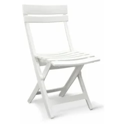 Grosfillex CHAISE MIAMI PLIANTE 42X50X80 Coloris Blanc
