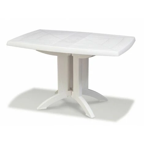 Grosfillex TABLE VEGA 118x77x72 Cm Coloris Blanc