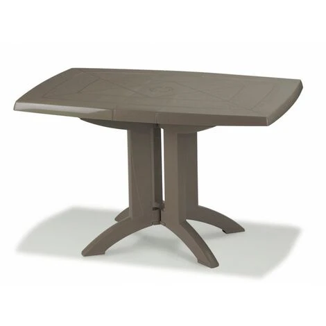 Grosfillex TABLE VEGA 118x77x72 Cm Coloris Taupe