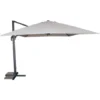 PARASOL ALU EXCENTRE 4X3 GRIS - DCBGARDEN