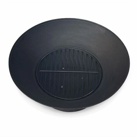 Braséro Bois Ø56cm - Lavo Noir - Chauffage Extérieur En Fonte. Feu De Bois. Brasier – Image 4