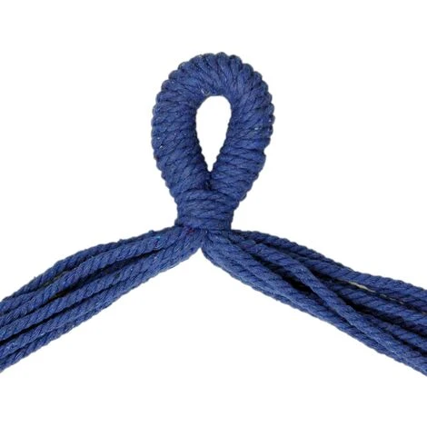 Hamac De Jardin Extérieur Chaise Suspendue Balançoire Bleu/vert Avec 2 Coussins – Image 3