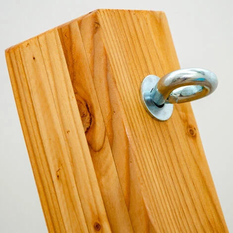 Support Hamac Exterieur - 325 Cm Pied De Hamac En Bois Support De Hamac Double – Image 3