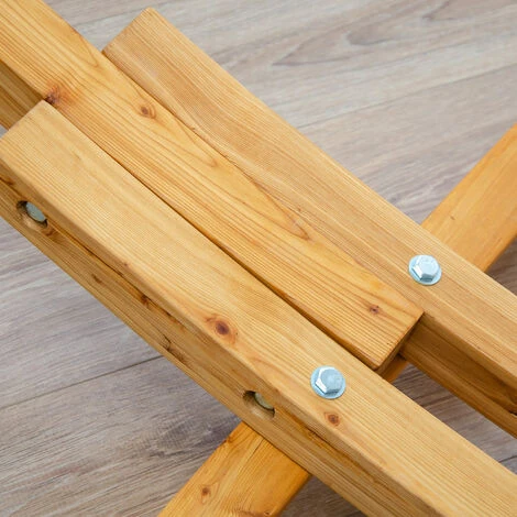 Support Hamac Exterieur - 325 Cm Pied De Hamac En Bois Support De Hamac Double – Image 4