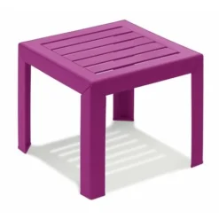 Grosfillex TABLE BASSE MIAMI 40X40X35 Coloris Fuchsia