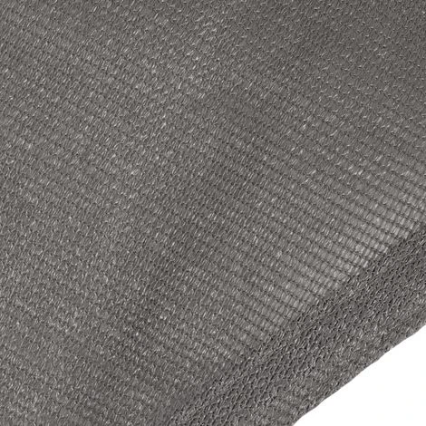 Voile D'ombrage Rectangulaire 4x6 M Gris – Image 3