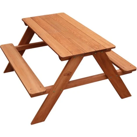 Sunny Dave Table Pique Nique En Bois Table Enfant Pour Le Jardin