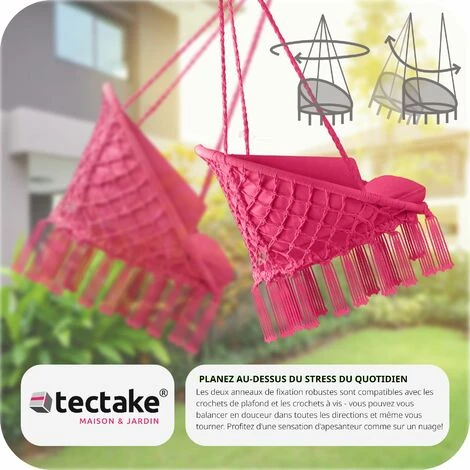 Fauteuil Suspendu GRAZIA - Hamac Chaise, Hamac Suspendu, Chaise Suspendue – Image 3