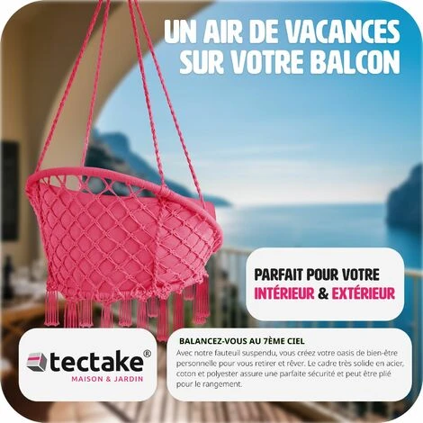 Fauteuil Suspendu GRAZIA - Hamac Chaise, Hamac Suspendu, Chaise Suspendue – Image 5