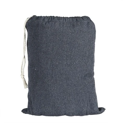 Hamac 210x150 Cm Charge Max 300kg Toile Suspendu Extérieur Pour Jardin Camping Couchette Résistante Aux Intempéries Gris – Image 4