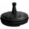 Pied De Parasol Plastique Rond Gris Anthracite - EDA