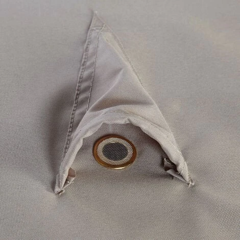 Housse Bain De Soleil 200 X 75 Cm Taupe Cov'Up – Image 4