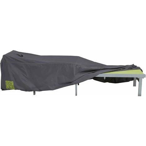 Housse De Transat Et Bain De Soleil Polyester Gris – Image 3