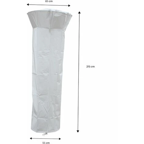 Housse Intégrale Pour Parasols Chauffants - FINLAND. LAPLAND. SIBERIA Et NORWAY- Accessoire De Protection Gris – Image 4