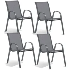 Chaises De Jardin Textilène - X 4