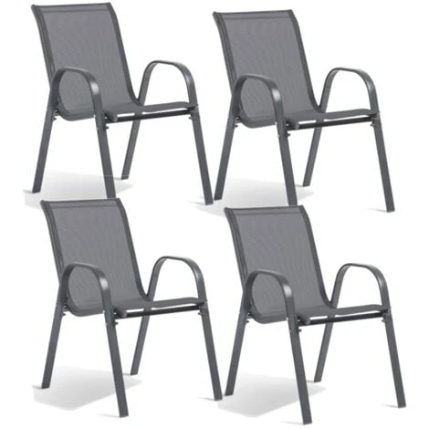 Chaises De Jardin Textilène - X 4