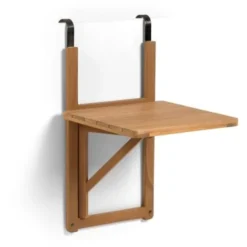 Kave Home - Table De Balcon Rabattable Amarilis En Bois Massif D'acacia 40 X 42 Cm FSC 100%