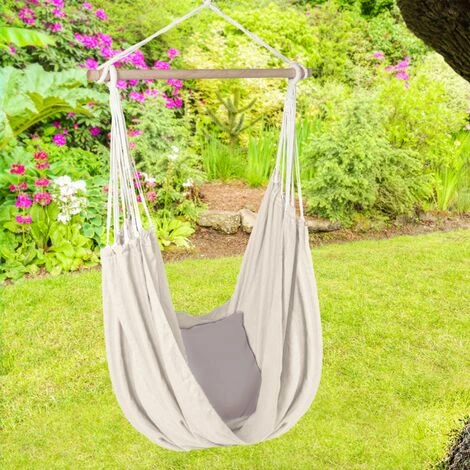Hamac Siège Suspendu Avec Toile écrue – Image 2