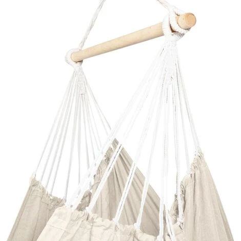 Hamac Siège Suspendu Avec Toile écrue – Image 4