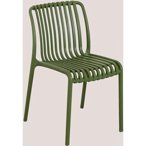 Chaise De Jardin Empilable Wendell SKLUM Vert Militaire