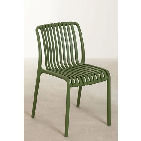 Chaise De Jardin Empilable Wendell SKLUM Vert Militaire – Image 4