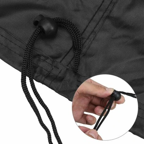 XICHAO - Housse Salon De Jardin 210D Oxford 242 162 100cm Housse De Protection Salon De Jardin Housse Table Jardin Bâche Salon De Jardin Imperméable Résistant à La Vent Pluie UV Déchirure – Image 4