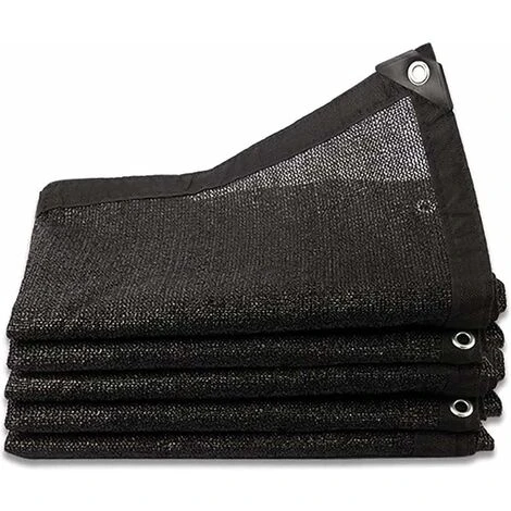 Kueatily Filet D'Ombrage 8 Broches Ombrage 80% Renforce éPaissir Voile Ombrage, Serres Filet Coupe-Vent Avec Oeillets,pour La Couverture VéGéTale/Serre/Jardin/Pergola(3x4m)