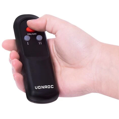 Télécommande Pour Le Chauffage De Terrasse Marsili 2000W PH502AC/PH503AC De VONROC – Image 3