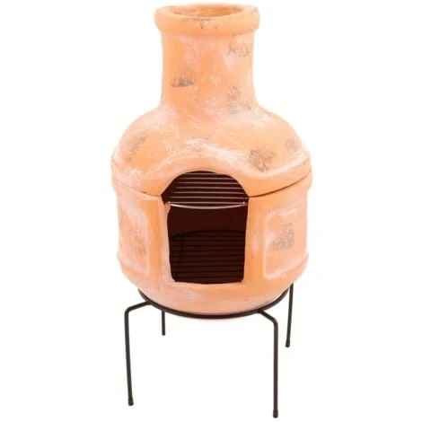 Cheminée Lima Argile Couleur Paille RedFire – Image 3