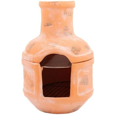 Cheminée Lima Argile Couleur Paille RedFire – Image 4