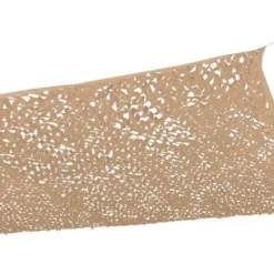 Voile D'ombrage Rectangulaire Design Ombrière Camouflage 4x6 M Sable