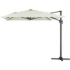 Parasol Jardin Déporté Alu Sun 4 - Rectangle - 3 X 4 M - Ecru
