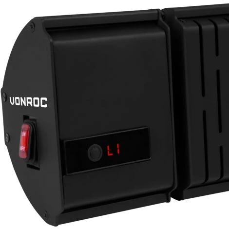 Chauffage De Terrasse 3000W - Professionnel - Avec Télécommande, Minuterie, Réglage De La Chaleur Et écran LCD - Volsini – Image 5
