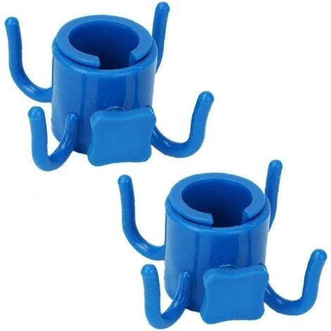 2pcs Parasol De Plage Crochet Suspendu 4 Prong Suspendu Camping Fermoir De, Réglable Crochet Parapluie En Plastique Plage Fournitures Camping