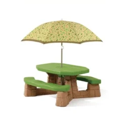 Step2 Table De Pique-nique Naturally Playful - Brun