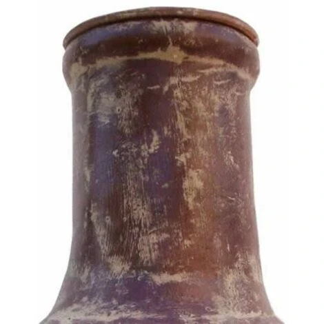 RedFire Cheminee Salamanca Rouge Fonce 36 X 36 X 85 Cm Argile – Image 2