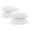 Lot De 4 Oreiller De Garnissage 50 X 50 Cm - Coussin à Recouvrir - Oreillers Intérieur - Rembourrage Coussins-Polyester