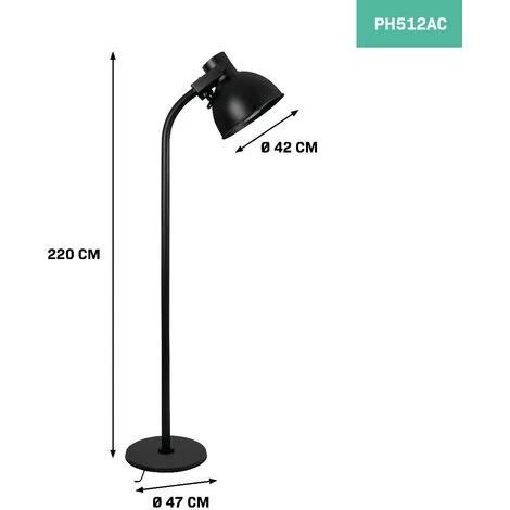 Chauffage De Terrasse 2000W - Avec Télécommande - Élément Chauffant Infrarouge Halogène - 3 Niveaux De Chaleur Différents - Vesuvio – Image 2