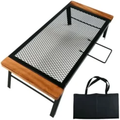 Table Pliante En Filet, Table De Barbecue Multifonction Durable Et Résistante Aux Températures élevées Pour Barbecue De Camping à Domicile