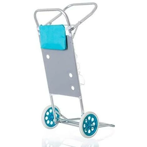 Chaise De Plage Trolley 52 X 37 X 105 Cm Aluminium Juinsa 12214 – Image 3
