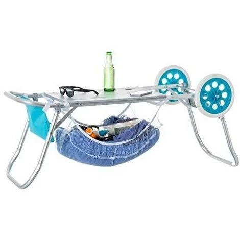 Chaise De Plage Trolley 52 X 37 X 105 Cm Aluminium Juinsa 12214 – Image 4