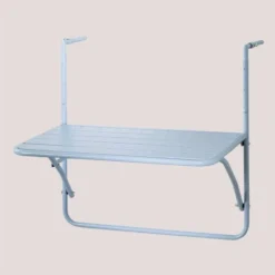Table De Jardin Rectangulaire Suspendue Et Pliante (70x45,5 Cm) Janti SKLUM Brouillard Bleu