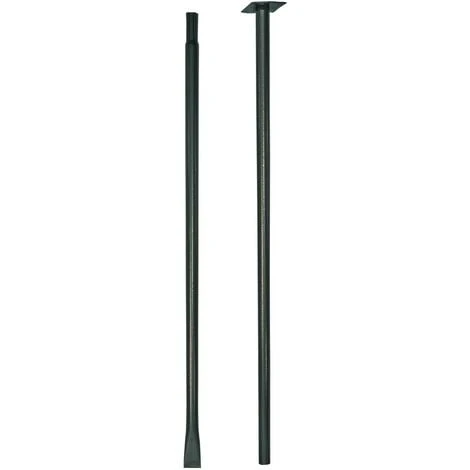 Louis Moulin Mât Fixation Dans Le Sol Anthracite - 190 Cm - Acier époxy