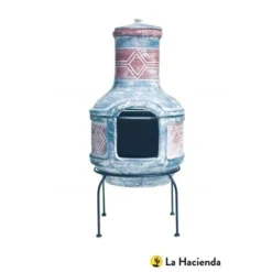 La Hacienda Cheminée De Jardin Geometric Avec Sa Grille De Cuisson