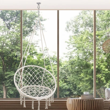 EINFEBEN 2X Crochet De Plafond 450KG Capacité Murale Pour Hamac Suspendu Yoga Chaise Accrochante Et Sac De Boxe Acier Inoxydable Kit – Image 5