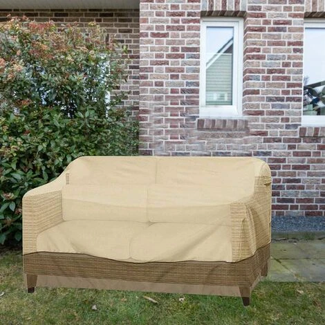 Housse De Canapé D'extérieur, 3 Places, Imperméable, Coupe-vent, Anti-poussière, Housse De Canapé De Jardin, 1478379 Cm, Correspondance Des Couleurs Mi Ka