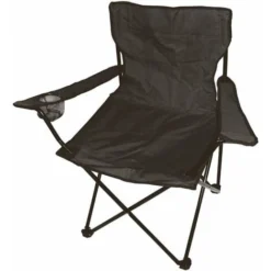 Chaise De Camping En Noir
