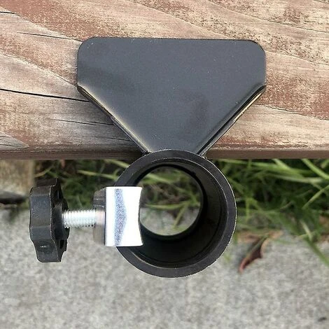 Rambarde Porte-parasol Pour Accessoires De Parasol De Table à Fixer Sur Balcon, Terrasse Ou Table - Jusqu'à 19-38mm – Image 3