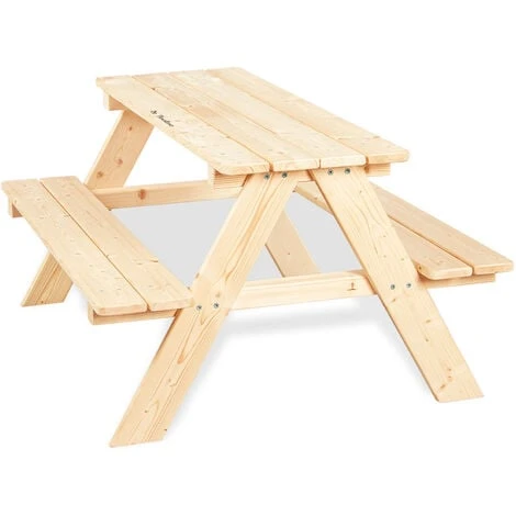 Pinolino Ensemble De Table Et Bancs 'Nicki Für 4', Natureel – Image 3