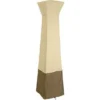 Housse De Protection Imperméable De Parasol Chauffant 210D Polyester - Accessoire De Protection Café Beige